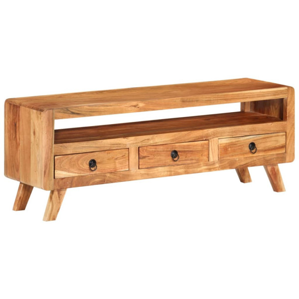 Szafka pod Telewizor Rtv Brąz Mat Szuflady Nowoczesny 110x30x40cm, 5136710