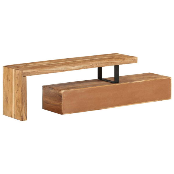 Stolik Rtv Brąz Mat Nowoczesny Salon 112x30x40cm, 5137648