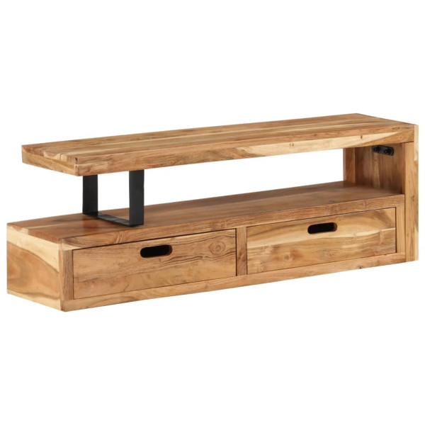 Stolik Rtv Brąz Mat Nowoczesny Salon 112x30x40cm, 5137651