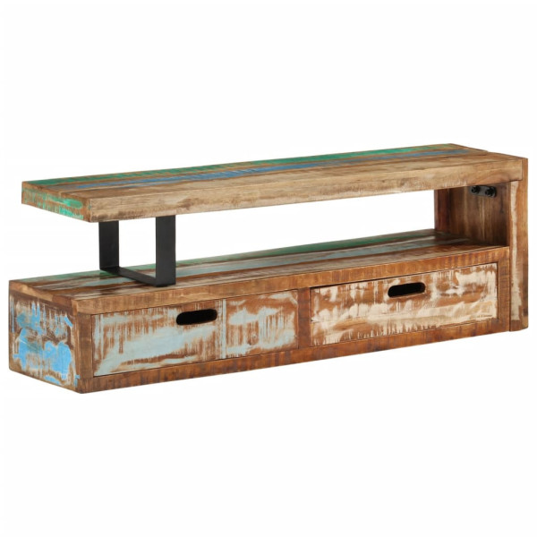 Szafka pod Telewizor Rtv Brąz Mat Nowoczesny Salon 112x30x40cm, 5137926