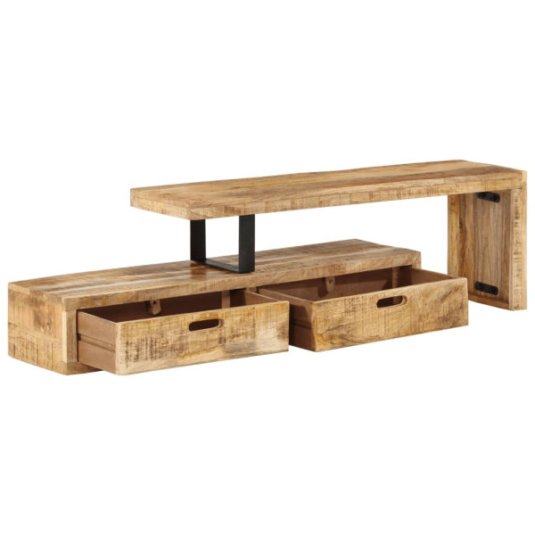 Stolik Rtv Brąz Mat Nowoczesny Salon 112x30x40cm, 5138039
