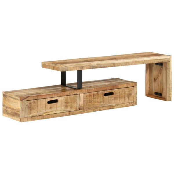 Stolik Rtv Brąz Mat Nowoczesny Salon 112x30x40cm, 5138041