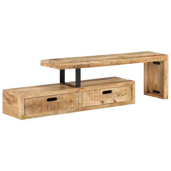 Stolik Rtv Brąz Mat Nowoczesny Salon 112x30x40cm, 5138042