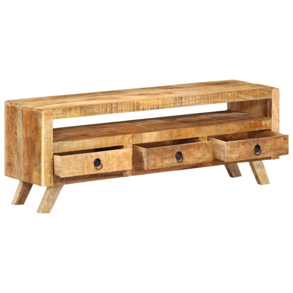 Szafka pod Telewizor Rtv Brąz Mat Szuflady Nowoczesny 110x30x40cm, 5138440