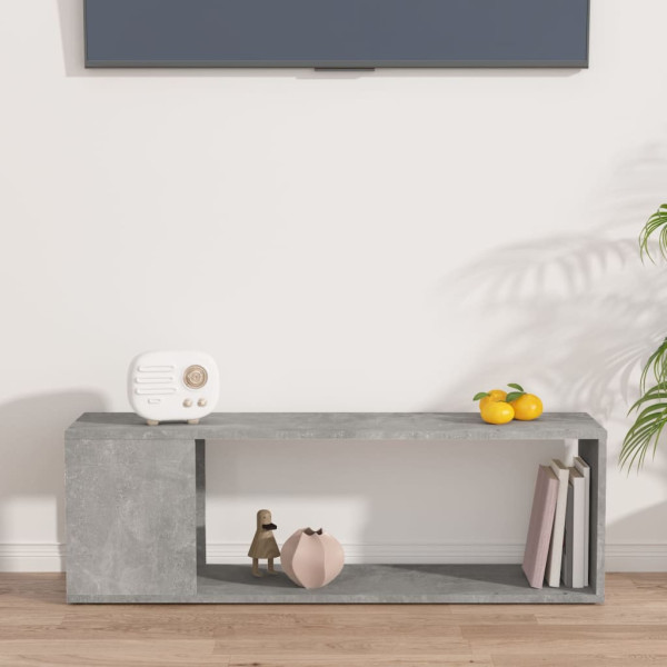 Regał Rtv Szary Mat Nowoczesny Salon 100x24x32cm, 5138685