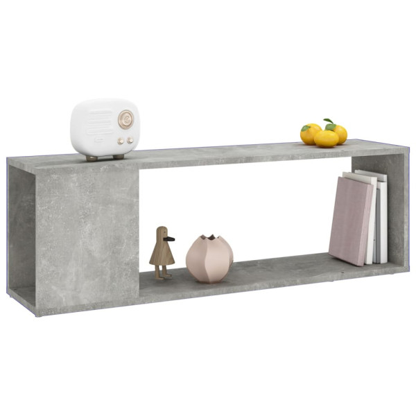 Regał Rtv Szary Mat Nowoczesny Salon 100x24x32cm, 5138686