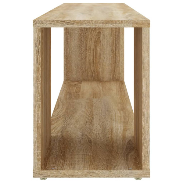 Szafka Pod Telewizor Półka Stolik RTV Brązowy 100x24x32 cm, 5145826
