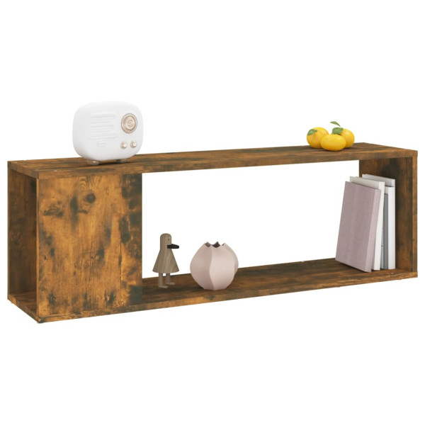 Szafka Pod Telewizor Stolik Półka Szafka RTV Brązowa 100x24x32 cm, 5145834