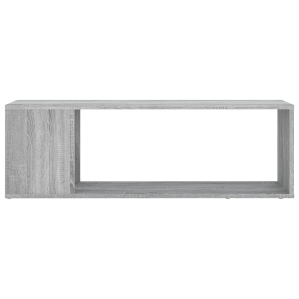 Szafka Pod Telewizor Szafka RTV Stolik Półka Szara 100x24x32 cm, 5147056