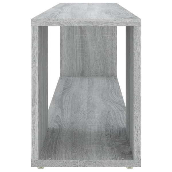 Szafka Pod Telewizor Szafka RTV Stolik Półka Szara 100x24x32 cm, 5147057