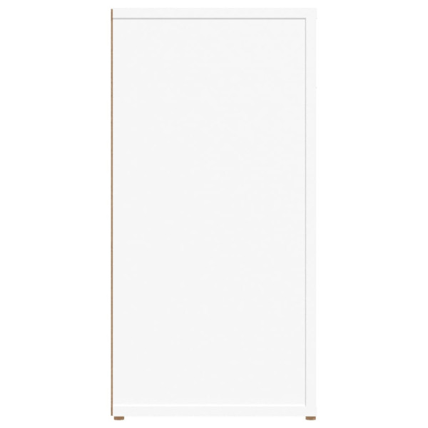 Komoda Szafka Stolik Półki do Salonu Pokoju Biała 100x30x59.5 cm, 5159864