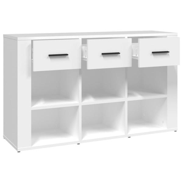 Komoda Szafka Stolik Półki do Salonu Pokoju Biała 100x30x59.5 cm, 5159865
