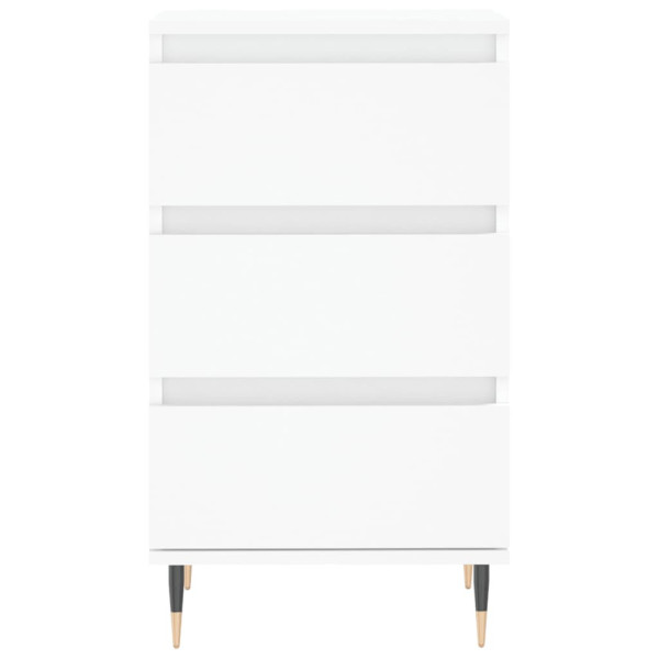 Komoda Szafka Stolik Półki do Salonu Pokoju Biała 40x35x70 cm, 5165842