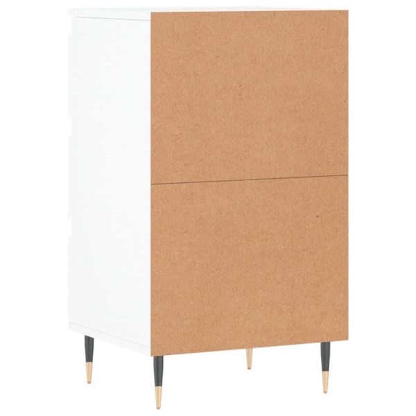 Komoda Szafka Stolik Półki do Salonu Pokoju Biała 40x35x70 cm, 5165845