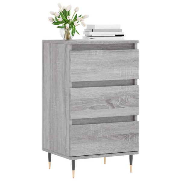 Komoda Szafka Stolik Półki Do Salonu Pokoju Szary Mat 40x35x70 cm, 5165921