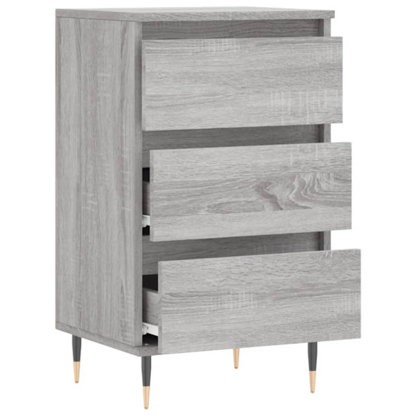 Komoda Szafka Stolik Półki Do Salonu Pokoju Szary Mat 40x35x70 cm, 5165924