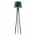 Produkt: Lampa podłogowa CURACAO abażur zieleń butelk stelaż hebanowy