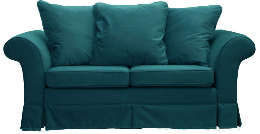 ESTELLA 140 - turkusowa sofa dwuosobowa rozkładana, 517902