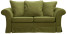 Inny kolor wybarwienia: ESTELLA 140 - oliwkowa sofa dwuosobowa rozkładana