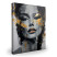 Inny kolor wybarwienia: Obraz Złoty PORTRET Kobieca Twarz Glamour 100x150cm