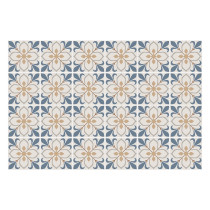 Produkt: Naklejki na kafelki 20x20 cm Kwiatowy motyw w siatce 24 szt.