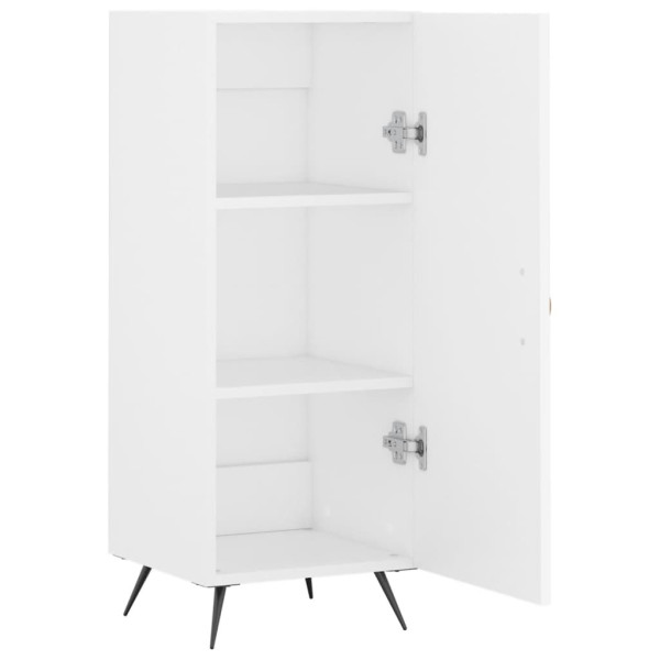 Szafka Biała z Drzwiami z Szufladami 34.5x34x90 cm do Salonu, 5213434