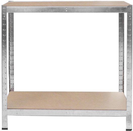 Regał magazynowy metalowy mocny do garażu do piwnicy 180x90x40cm, 5301549