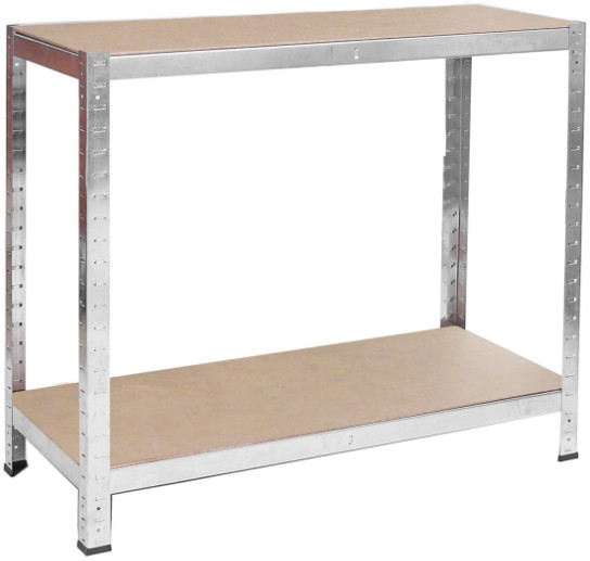 Regał magazynowy metalowy mocny do garażu do piwnicy 180x90x40cm, 5301551