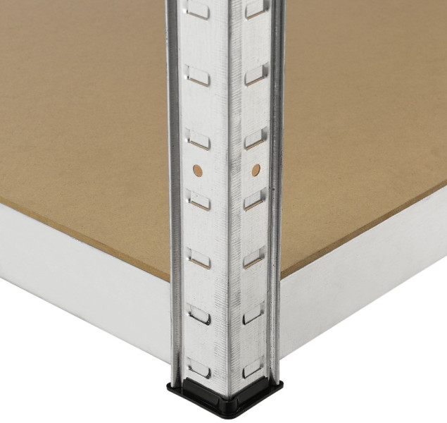 Regał magazynowy metalowy mocny do garażu do piwnicy 180x90x40cm, 5301555