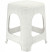 Inny kolor wybarwienia: Taboret Stołek Kuchenny Krzesło Biały 120kg