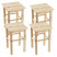 Produkt: Kadax Taboret Drewniany Stołek Krzesło 44cm 4szt