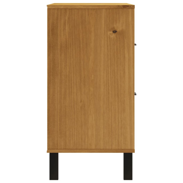 Komoda FLAM, 80x40x80 cm, lite drewno sosnowe, 5516964