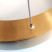 Lampa wisząca CIRCLE 120 LED mosiądz szczotkowany 120 cm, 5552684