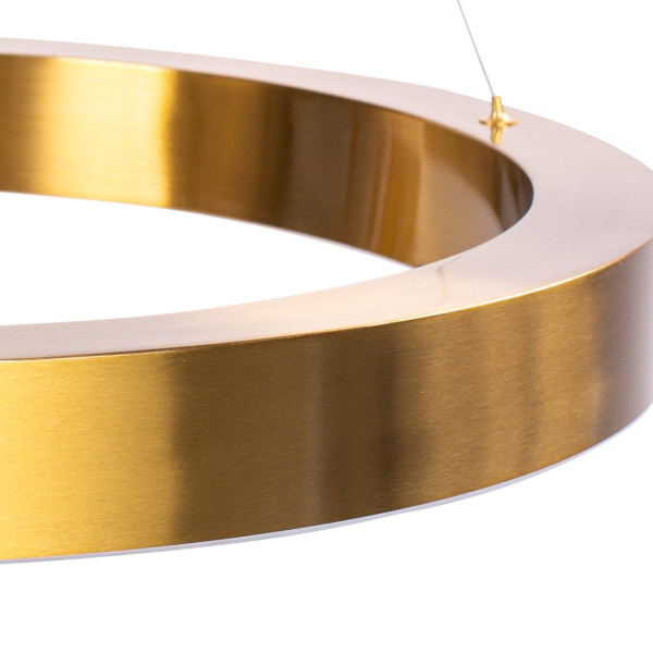 Lampa wisząca CIRCLE 120 LED mosiądz szczotkowany 120 cm, 5552686