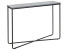 Produkt: Konsola stolik 110x30 cm efekt betonu z czarnym