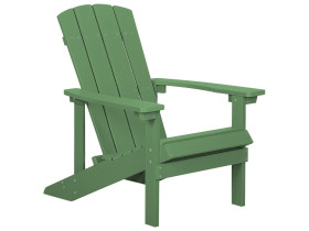 Krzesło ogrodowe drewniane zielone