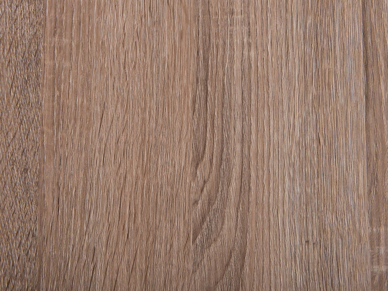 Komoda z pięcioma szufladami 112 x 40 cm jasny brąz i biel, 5663452