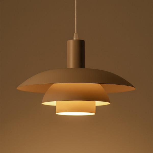 Lampa wisząca kaszmirowa FERRO 1xE27x10W wym: 100x38x38 cm Milagro, 5734254
