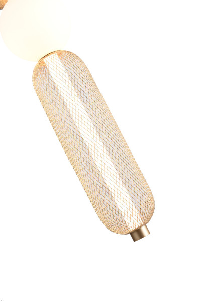 Lampa wisząca SAAR czarna matowa LED 1x27W Odcienie bieli 3200lm Zuma Line, 5734577