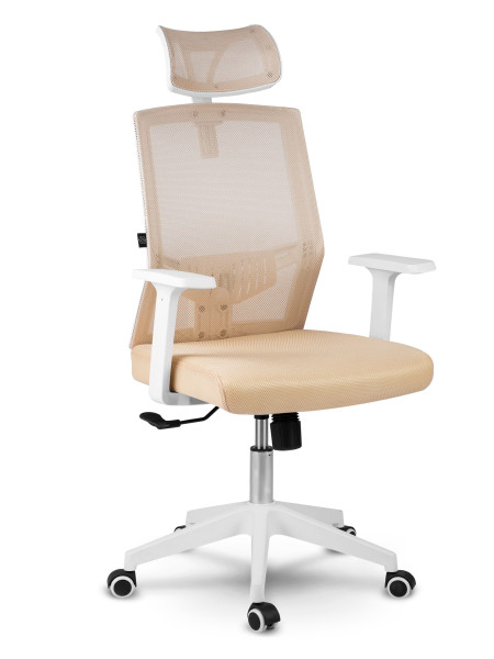 Fotel biurowy obrotowy krzesło mikrosiatka Sofotel 240102, 574705