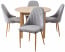 Produkt: Zestaw stół i krzesła HARRY Riviera i  krzesła TORINO Szary