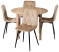 Produkt: Zestaw stół i krzesła HARRY Riviera i 4 Krzesła ROBIN Beż