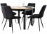 Produkt: Zestaw stół i krzesła HARRY Riviera/Cz. + 4x RIO Czarne
