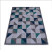 Inny kolor wybarwienia: Dywan zewnętrzny Modena trójkąty multikolor 60 cm x 110 cm