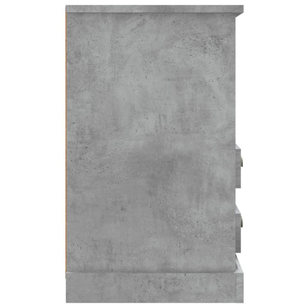 Szafka Nocna Szara Komoda Stolik Półka Nocna Do Sypialni 43x36x60 cm, 5875046