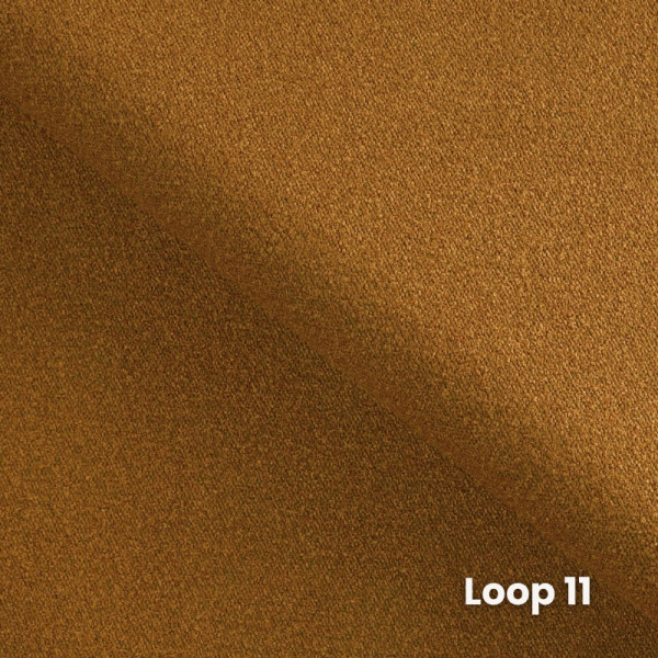 Łóżko tapicerowane CALME 200 x 200 cm żółty, 5893708