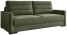 Produkt: NELSON zielona nowoczesna kanapa rozkładana z bokami