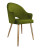 Inny kolor wybarwienia: Krzesło Velvet noga złota BL75