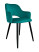 Inny kolor wybarwienia: Krzesło Milano noga czarna MG2