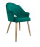 Inny kolor wybarwienia: Krzesło Velvet noga złota MG20